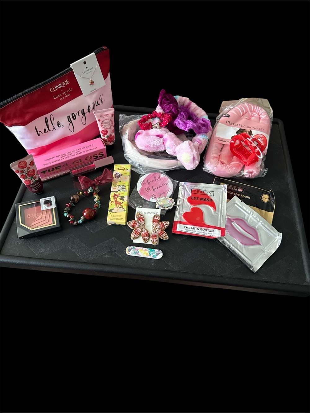 BUNDLE💖 kate spade NECKLACE, COSMETIC BAG and Bath & Body accessories